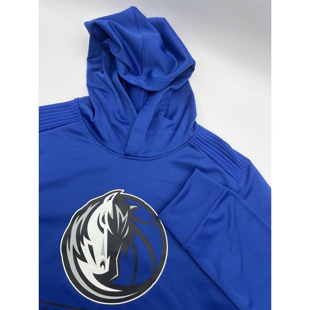 Dallas Mavericks Men's Hoodie (Size‎ Medium) NBA 100% Polyester Hoodie Blue M